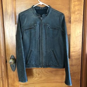 AMERICAN EAGLE LEATHER JACKET